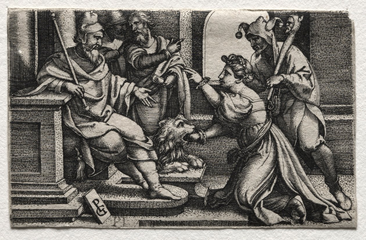 De mond van de waarheid door Georg Pencz