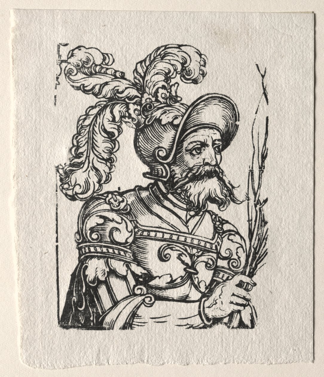 Tirannen van het Oude Testament: Saul door Georg Pencz