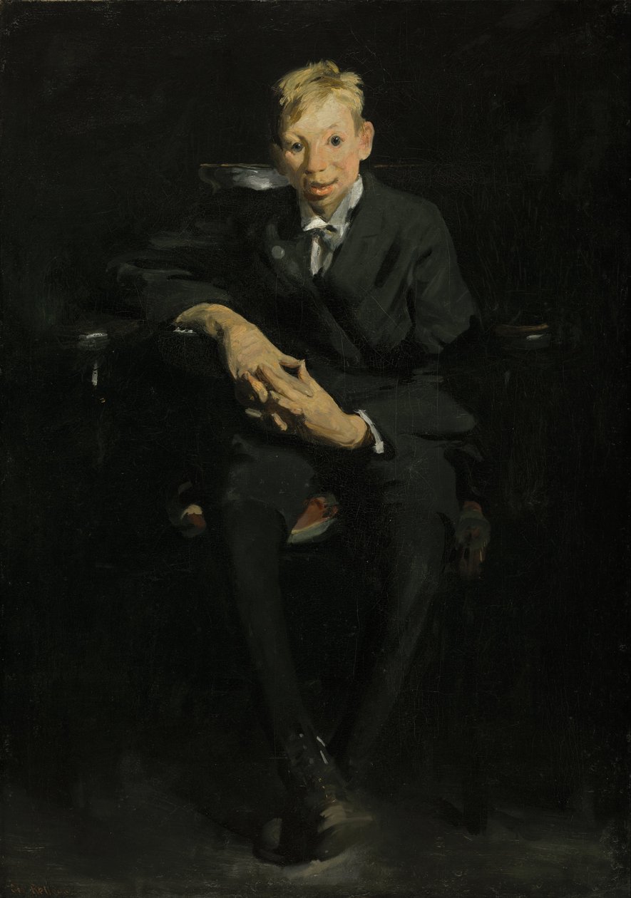 Frankie, de Orgeljongen door George Wesley Bellows