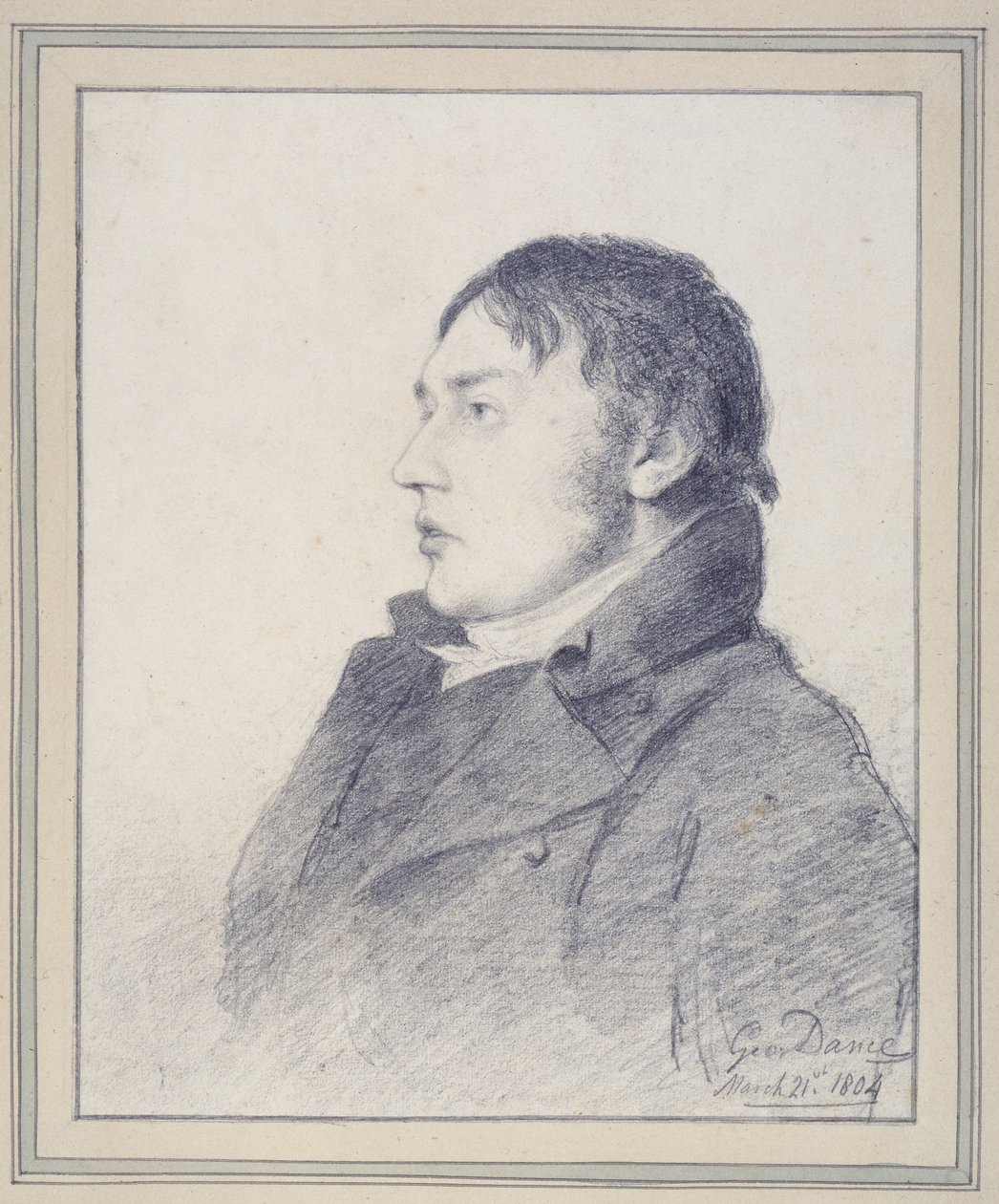 Samuel Taylor Coleridge, 21 maart 1804 door George Dance