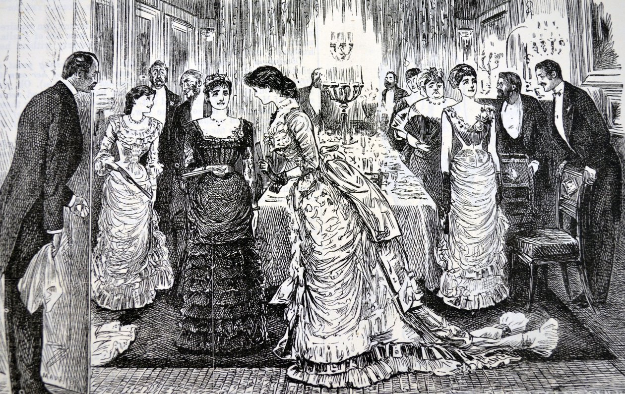 Rooketiquette, 1883 door George du Maurier