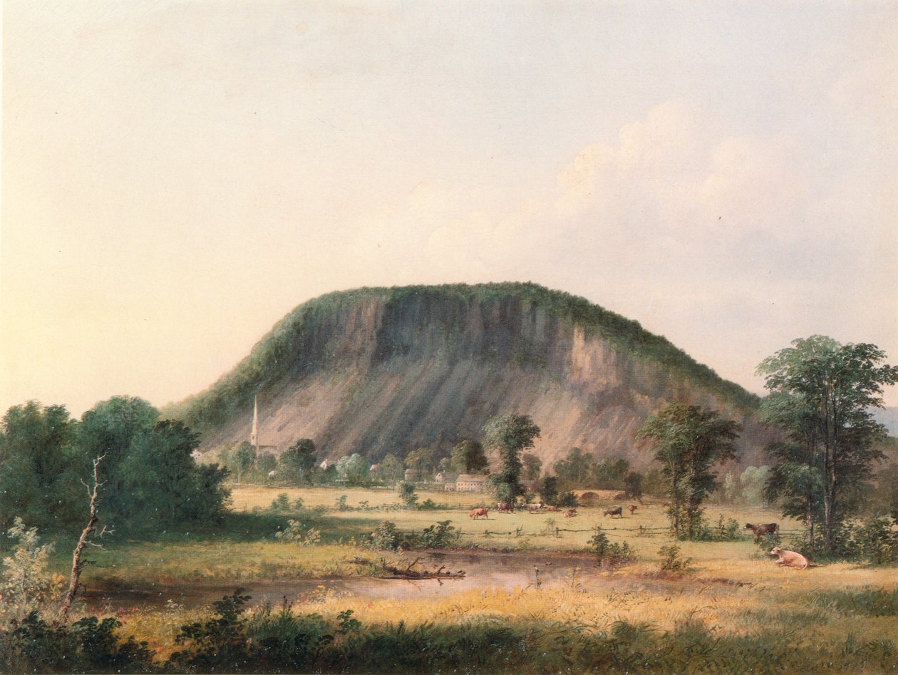 West Rock, New Haven door George Henry Durrie