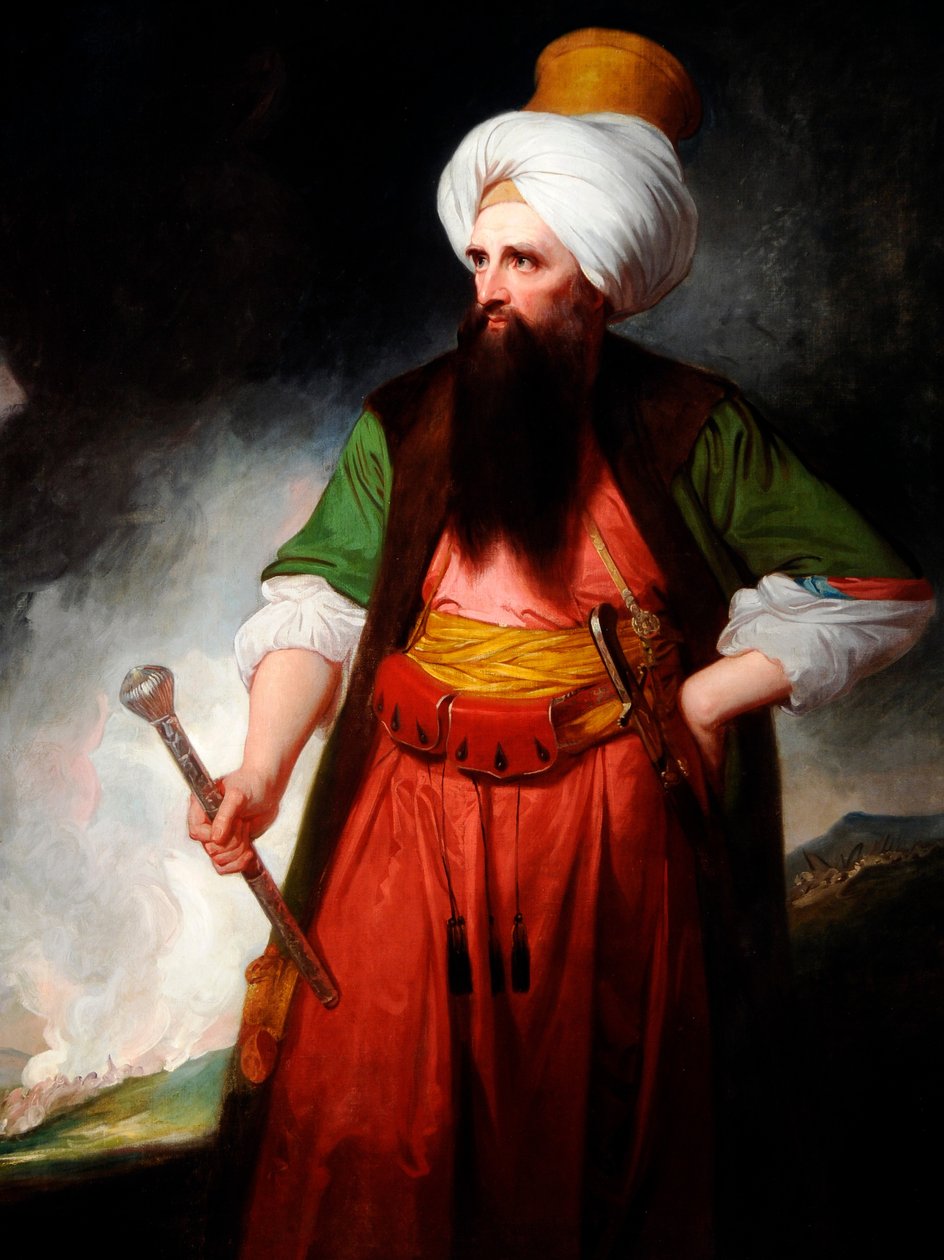 Edward Wortley Montagu, ca.1775 door George Romney