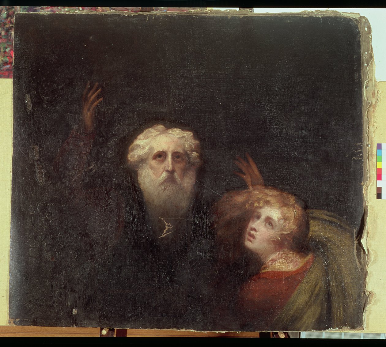 Prospero en Miranda, fragment uit 