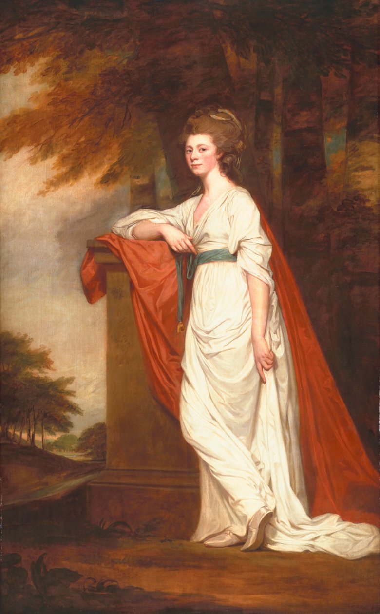 Rose Milles, 1780-83 door George Romney