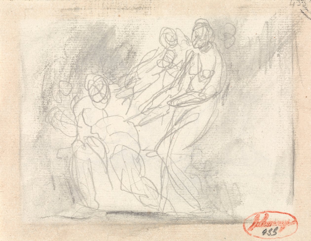 Simson Overmeesterd door George Romney