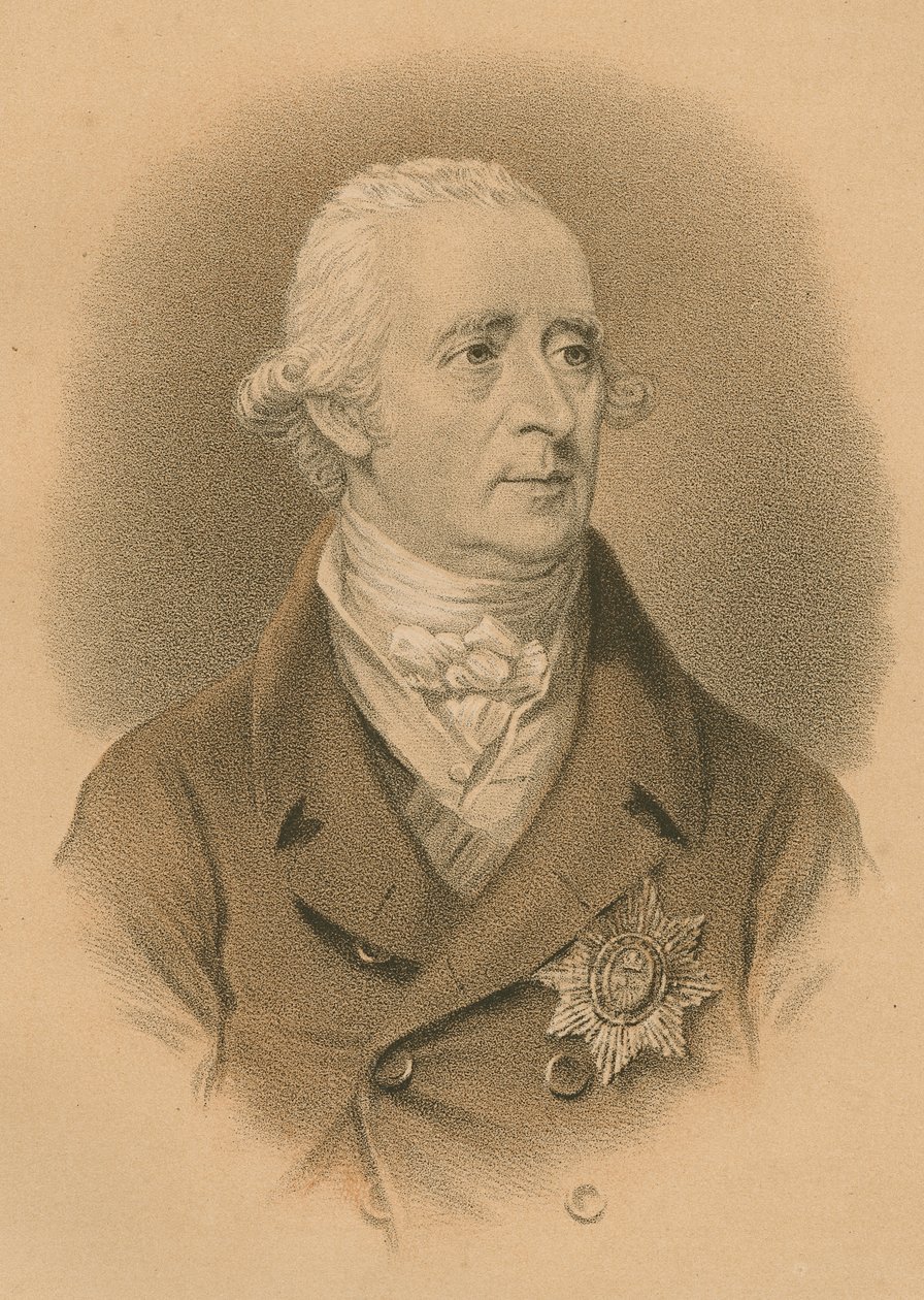 Sir Philip Francis door George Romney
