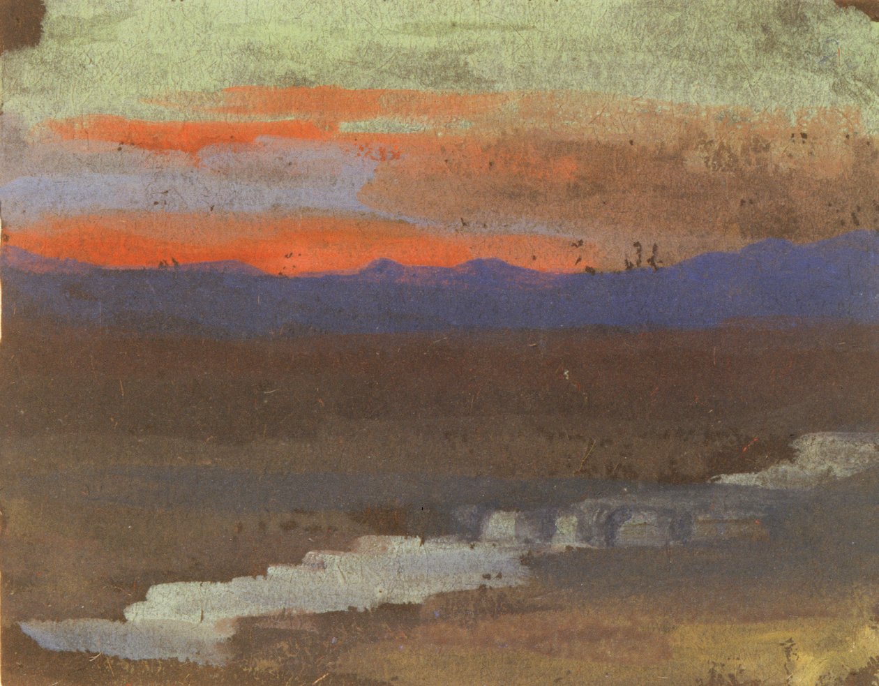 Landschap door George Sand