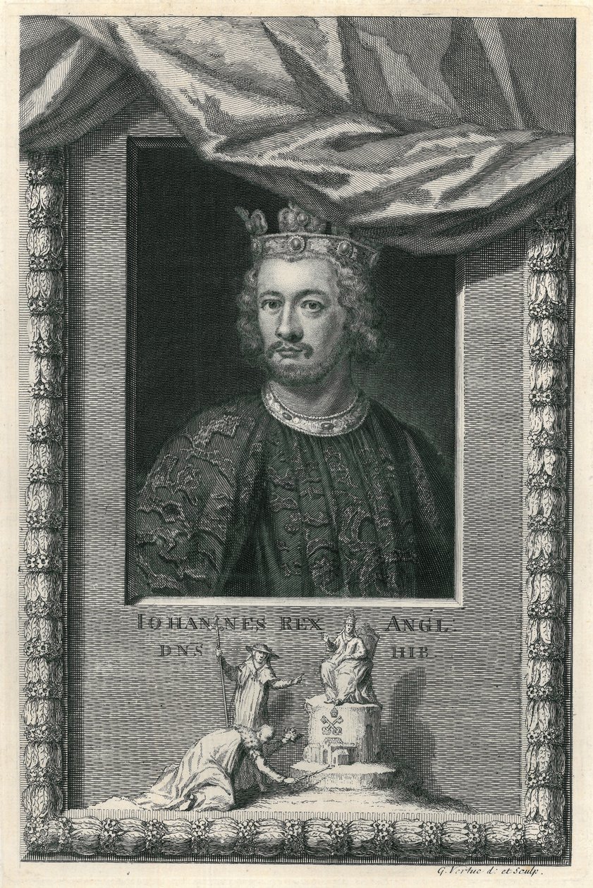 Koning Jan door George Vertue