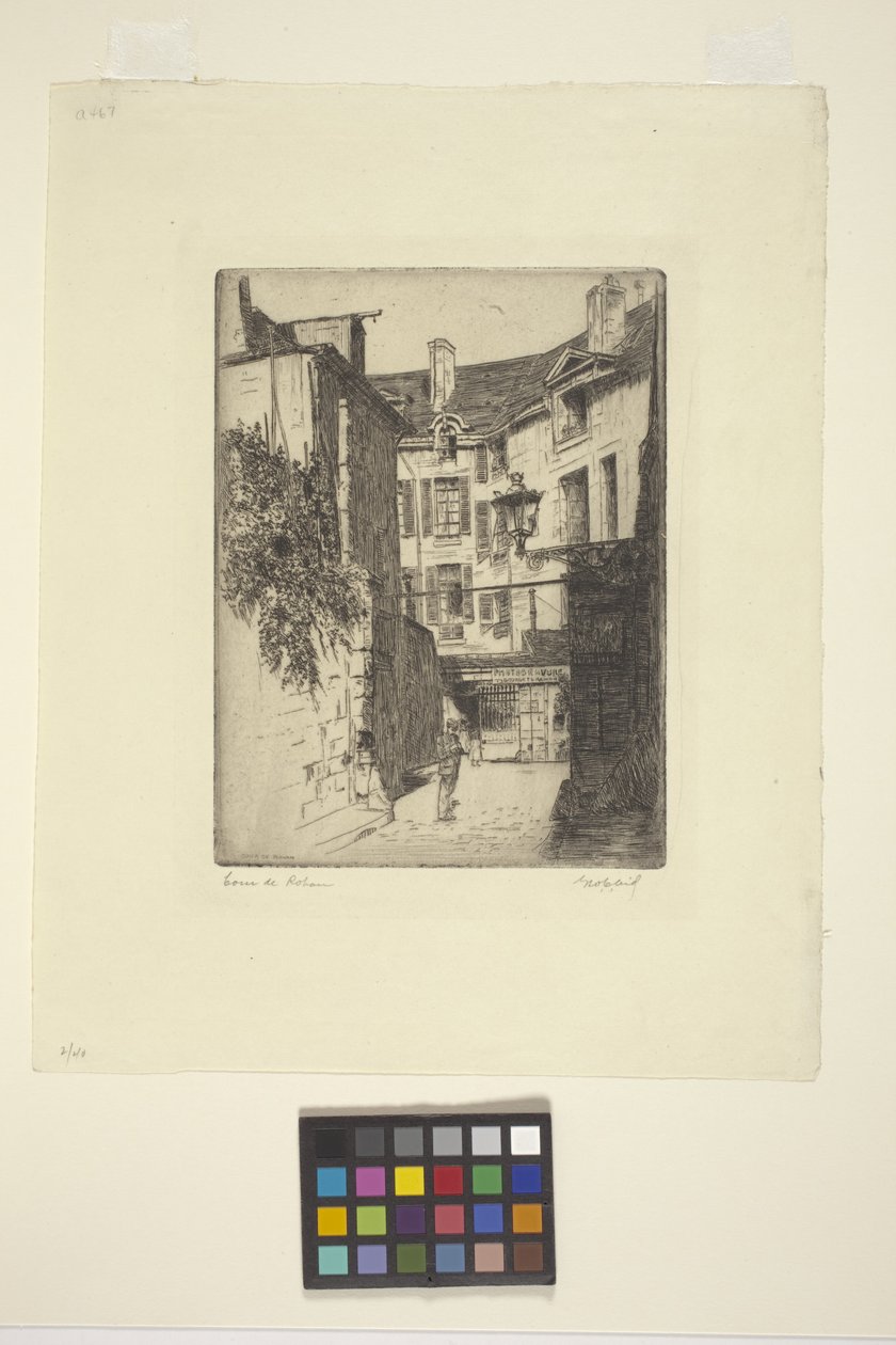 Cour de Rohan door George Charles Aid