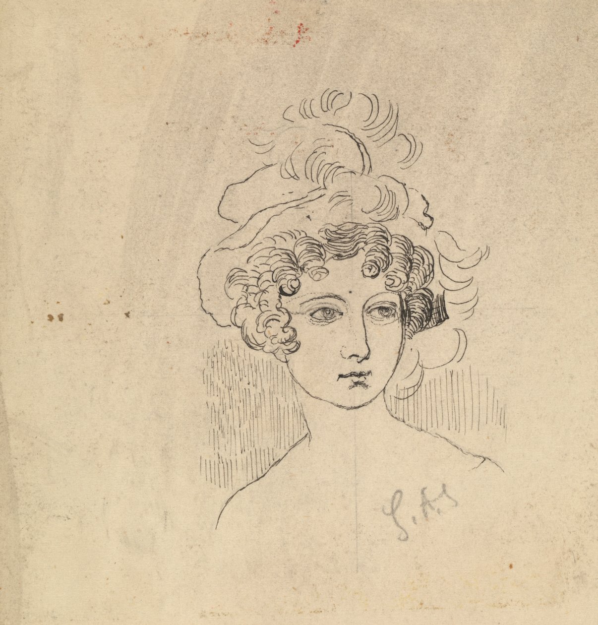 Duchesse de Berri door George Augustus Sala