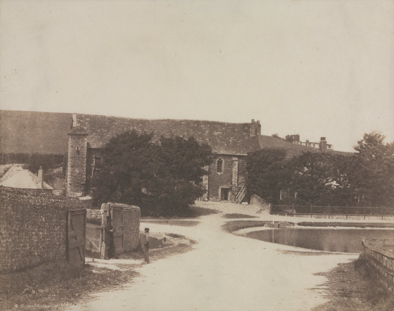 Een priorij, Lyminge door George B. Shepherd