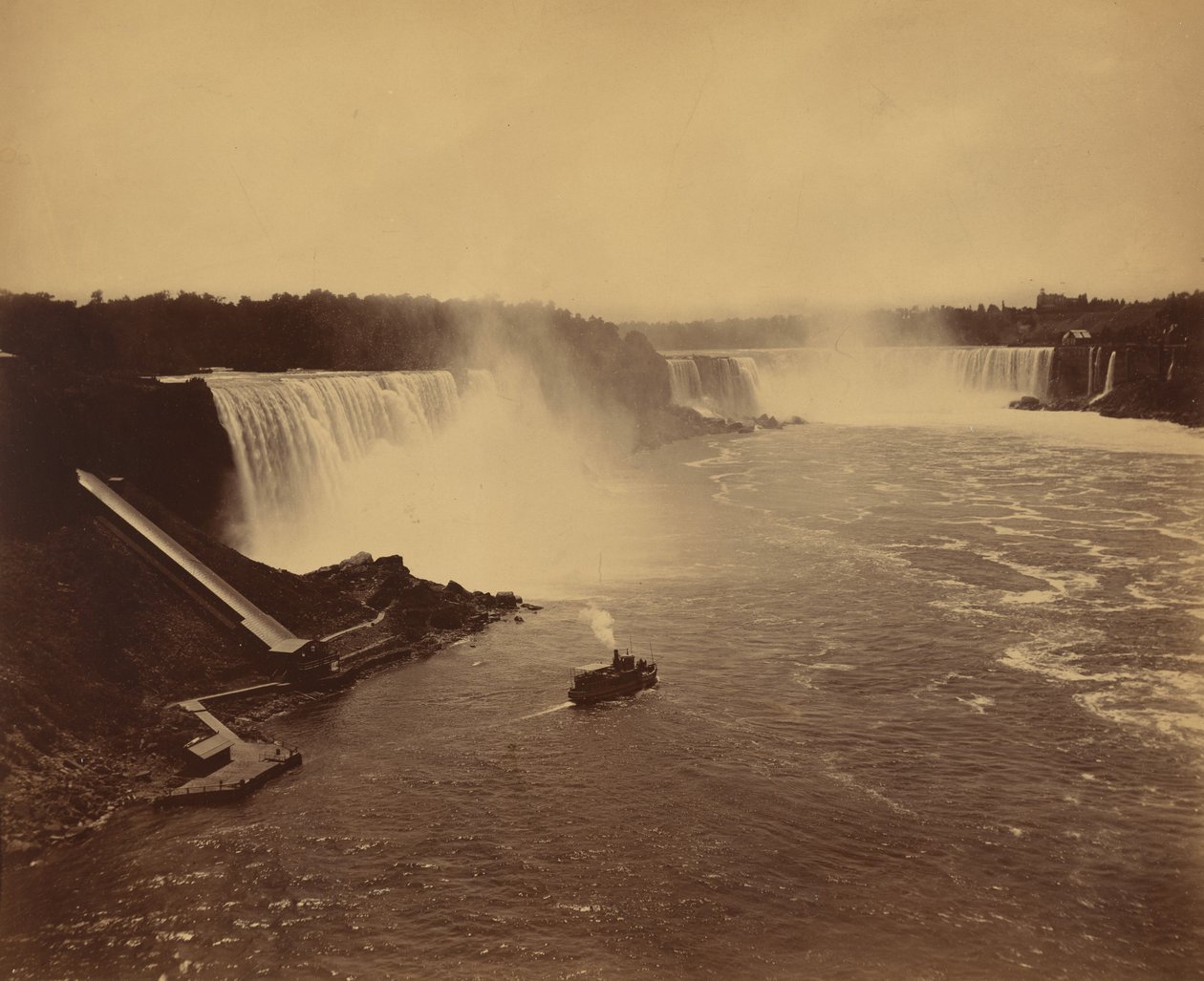 Niagara Falls, ca. 1890 door George Barker