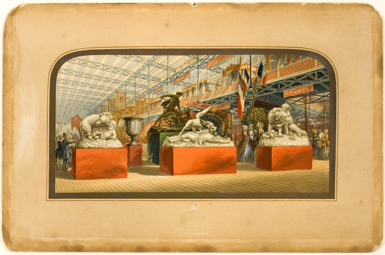Pareltjes van de Grote Tentoonstelling nr. 4 door George Baxter