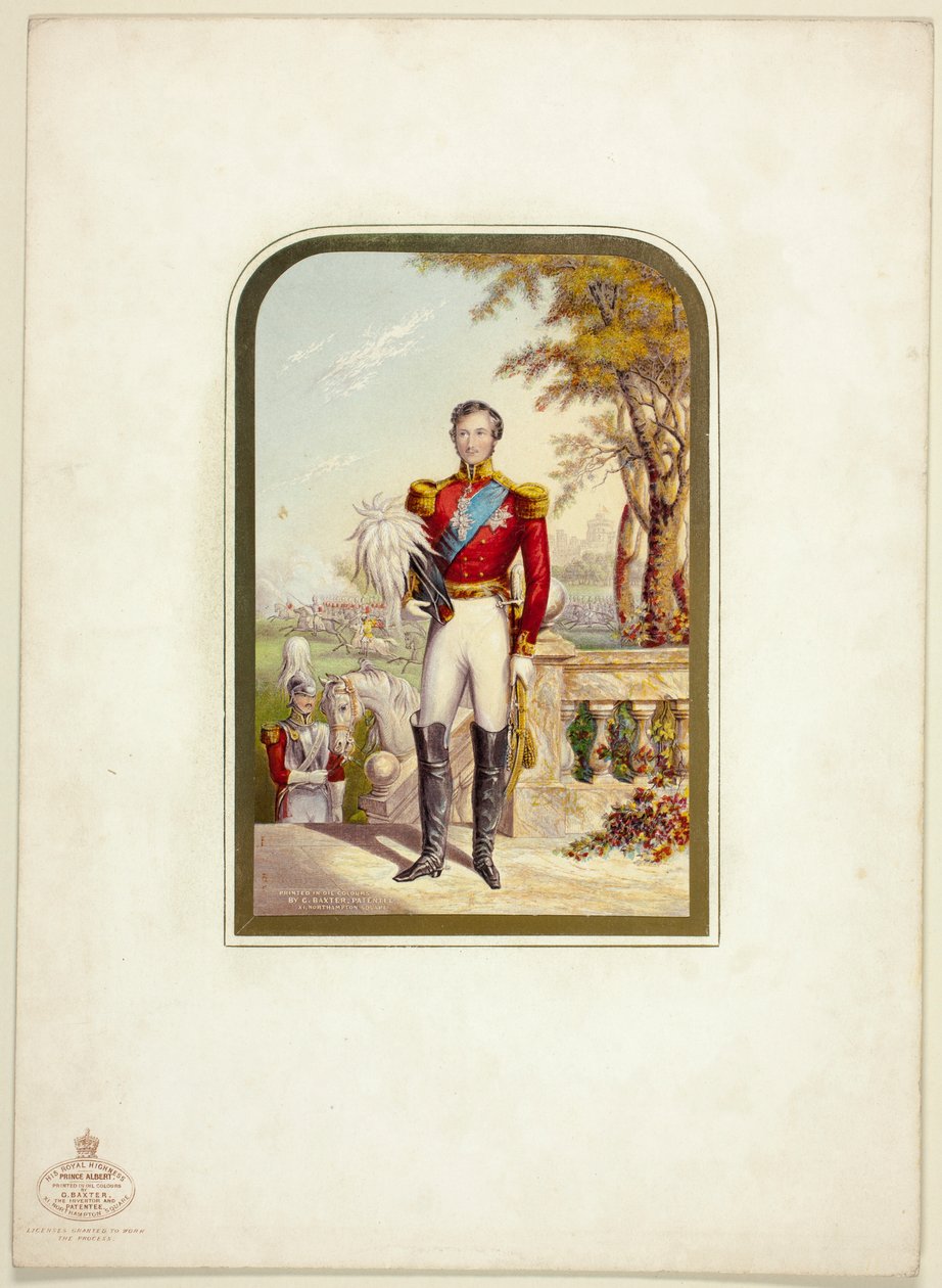 Zijne Koninklijke Hoogheid Prins Albert door George Baxter