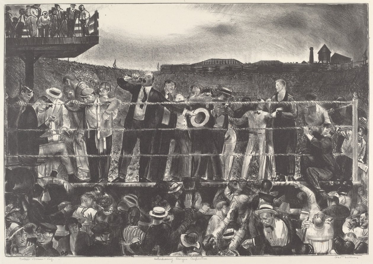 Maak kennis met Georges Carpentier door George Bellows