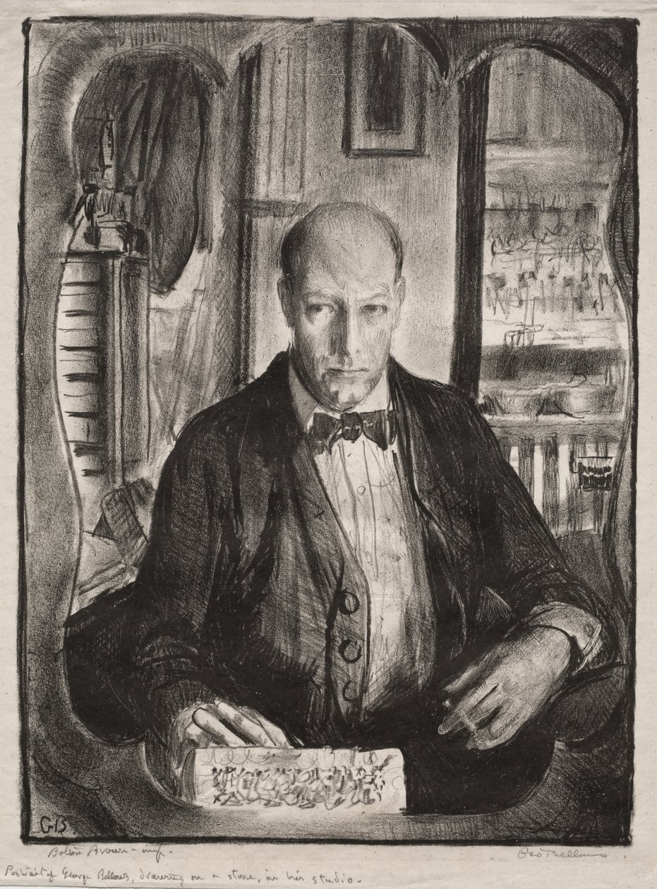 Zelfportret door George Bellows
