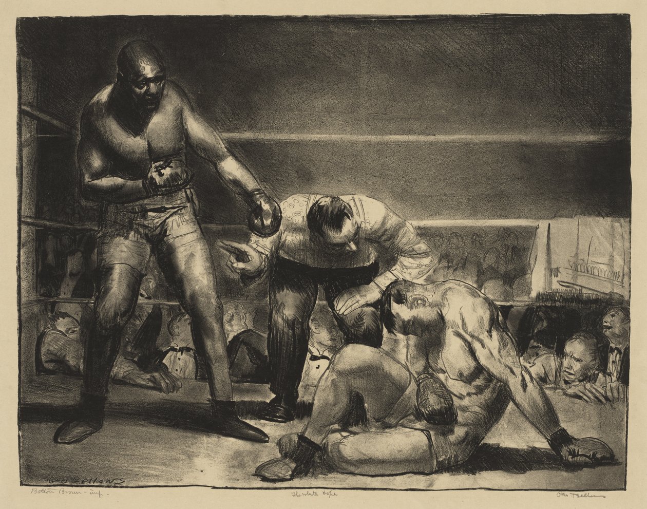 De Witte Hoop door George Bellows
