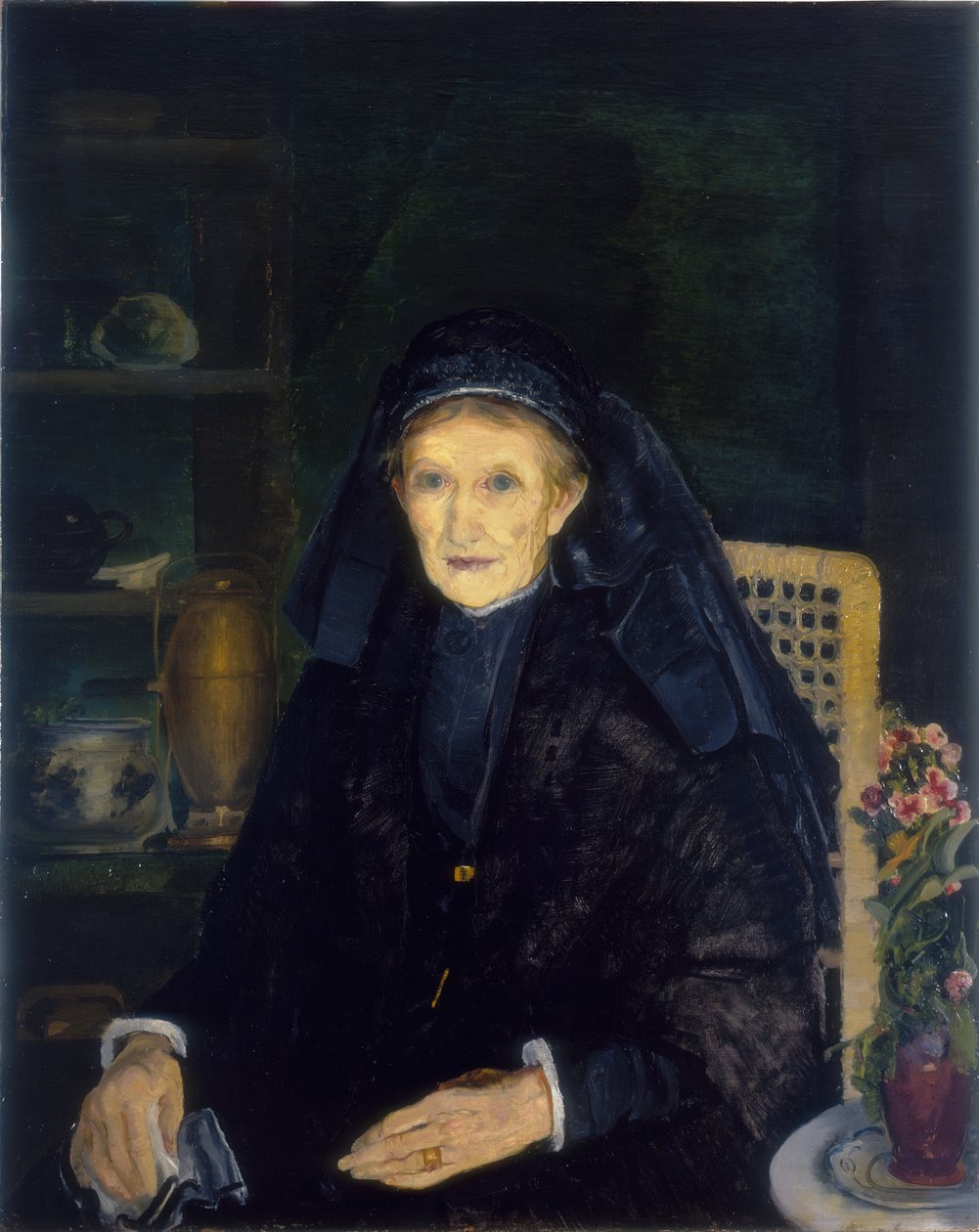 De weduwe door George Bellows