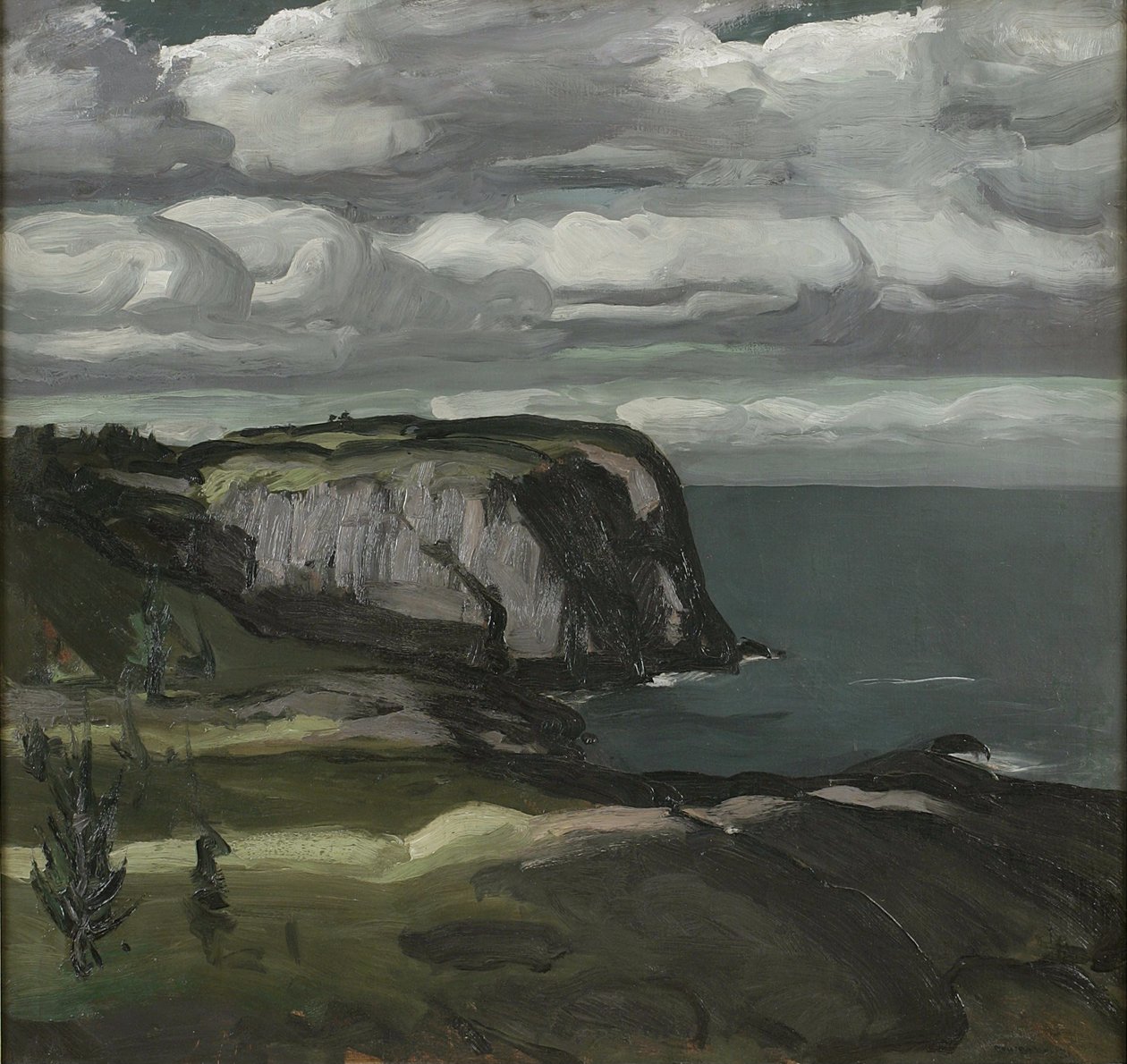 Drie walsarbeiders door George Bellows