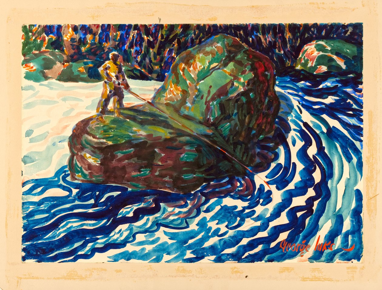 Gidsvissen door George Benjamin Luks