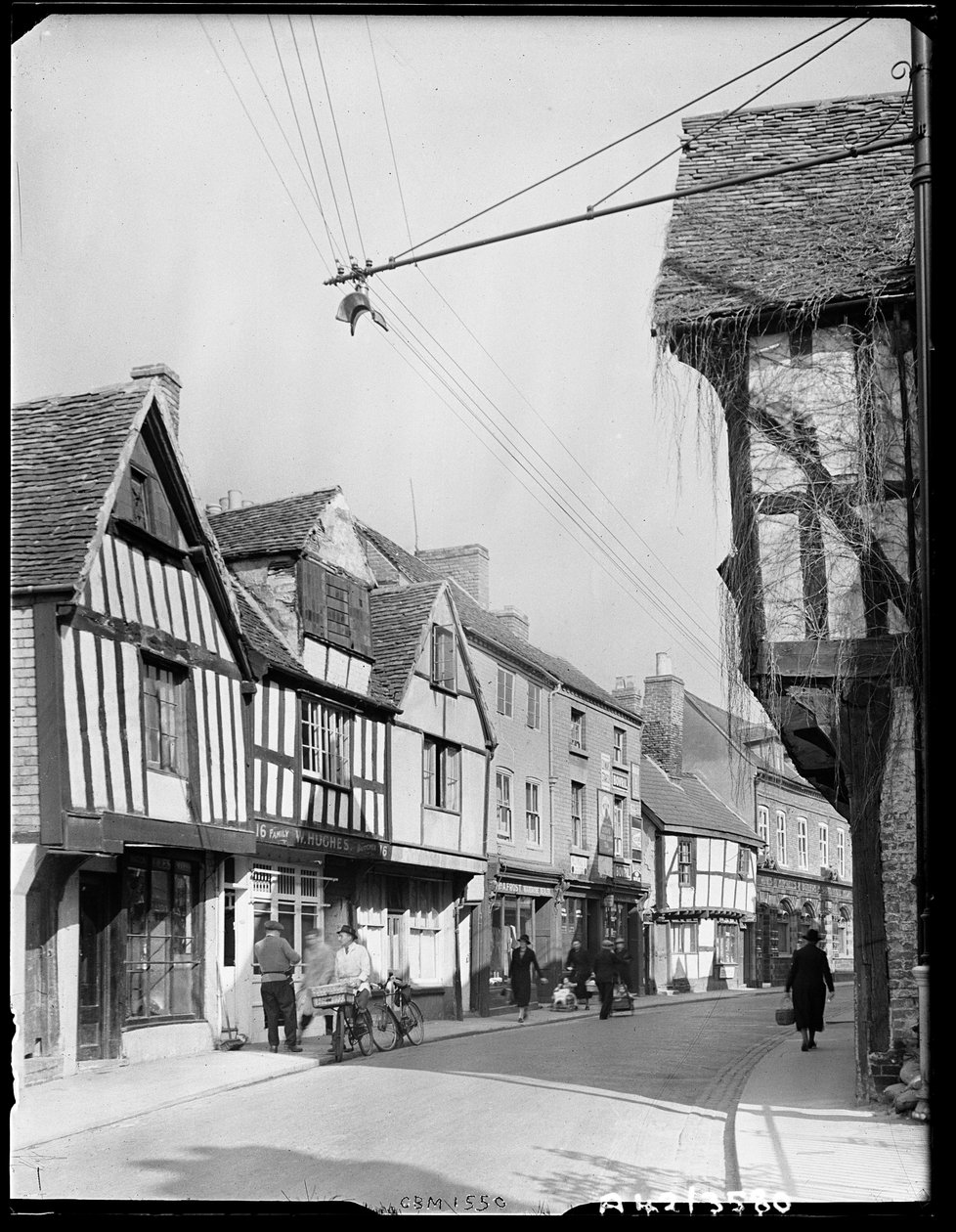 Friar Street, Worcester, Worcestershire, 1942 door George Bernard Mason
