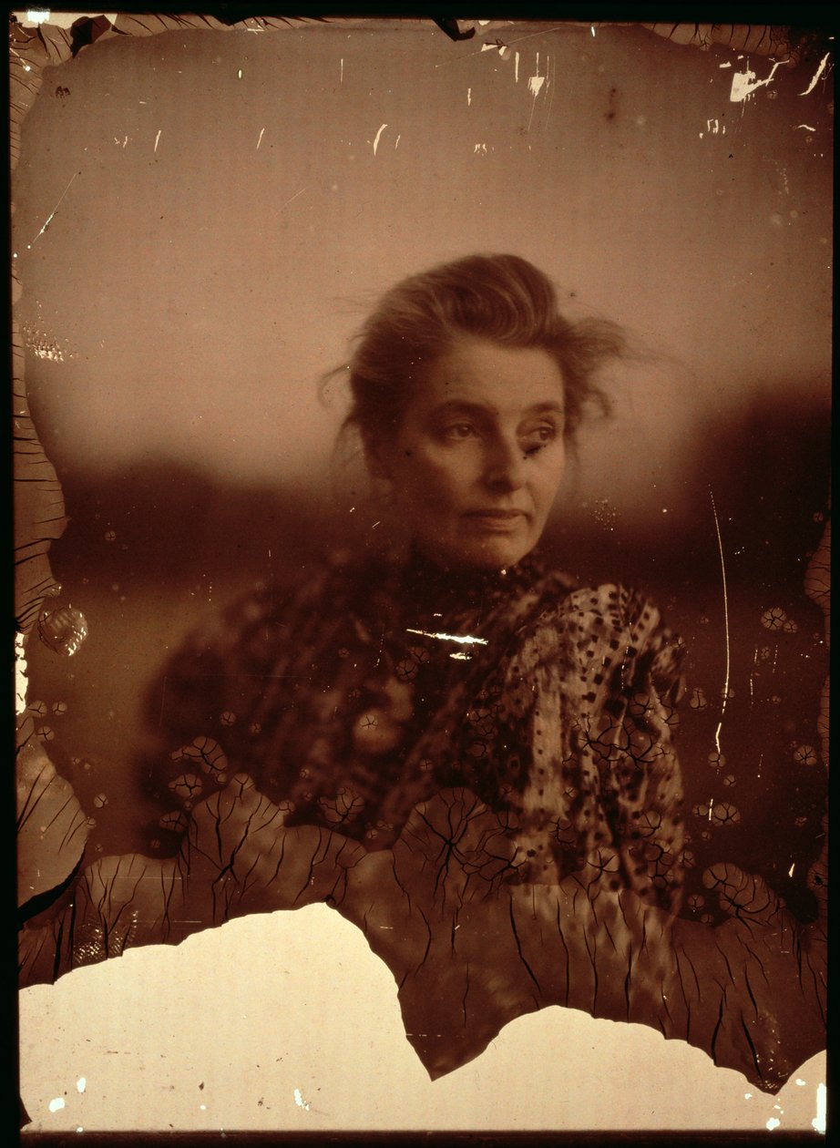 Portretfoto van Beatrice Webb (1858-1943) door George Bernard Shaw