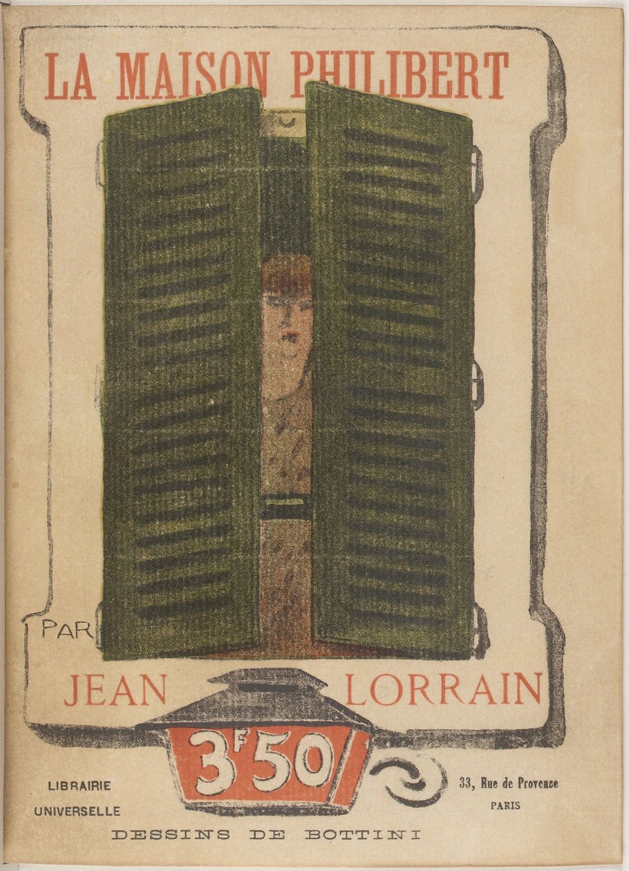 Georges Alfred Bottini - Het huis van Philibert (Jean Lorrain) door George Bottini