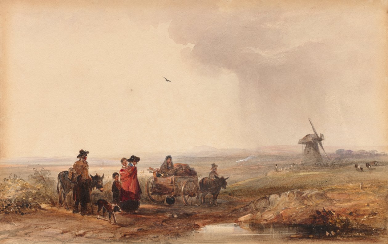 Zigeunerkamp, Nederland door George Bryant Campion