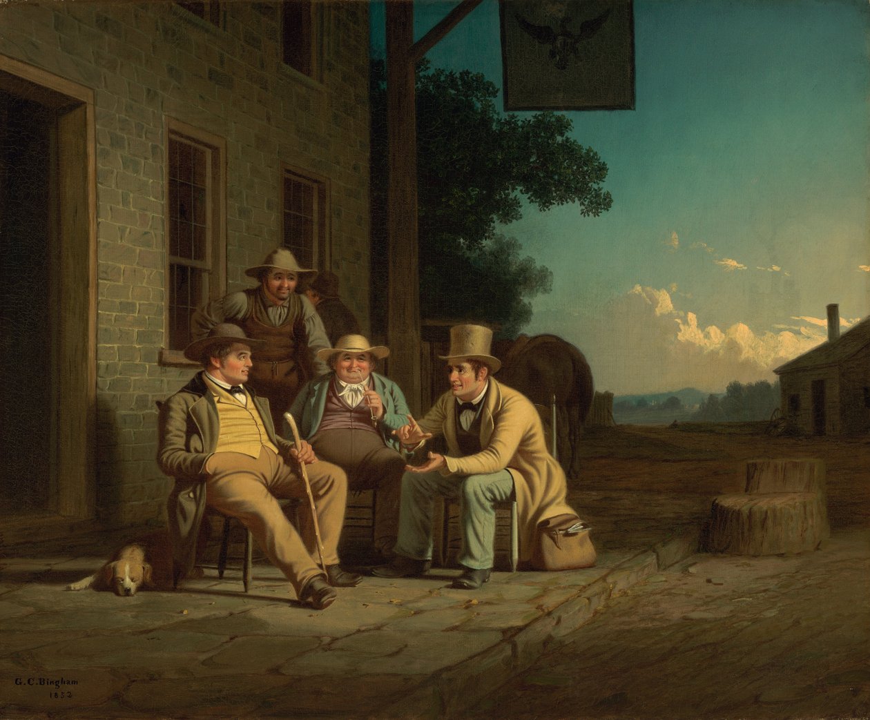 Stemmenwerving door George Caleb Bingham