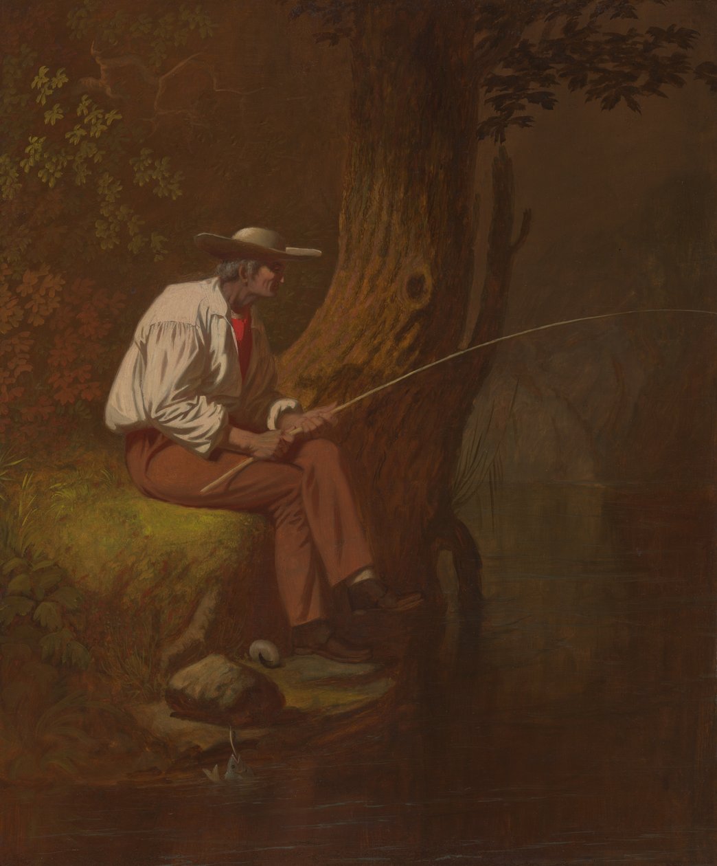 Mississippi visser door George Caleb Bingham