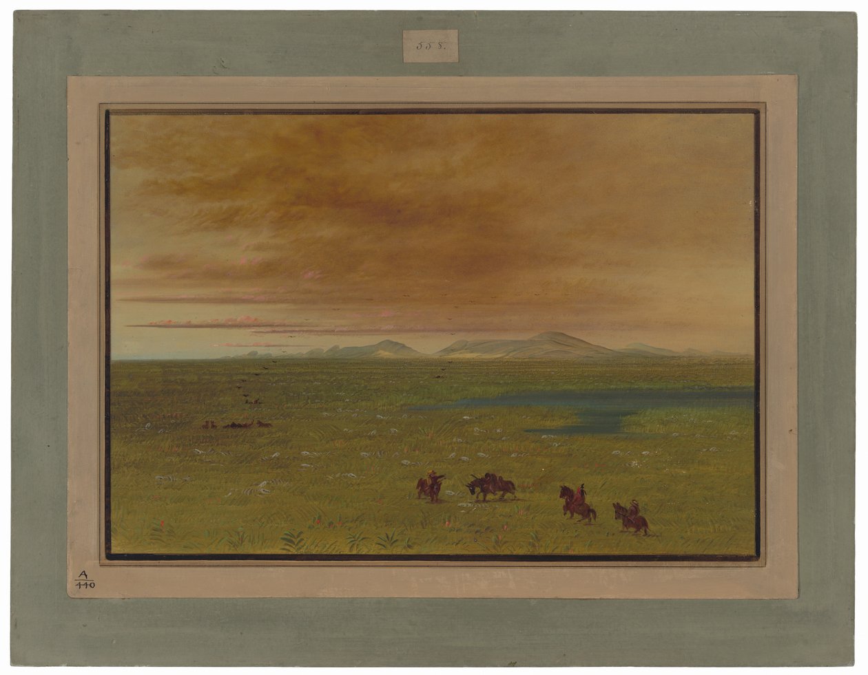 Grand Lavoir, Pampa del Sacramento door George Catlin