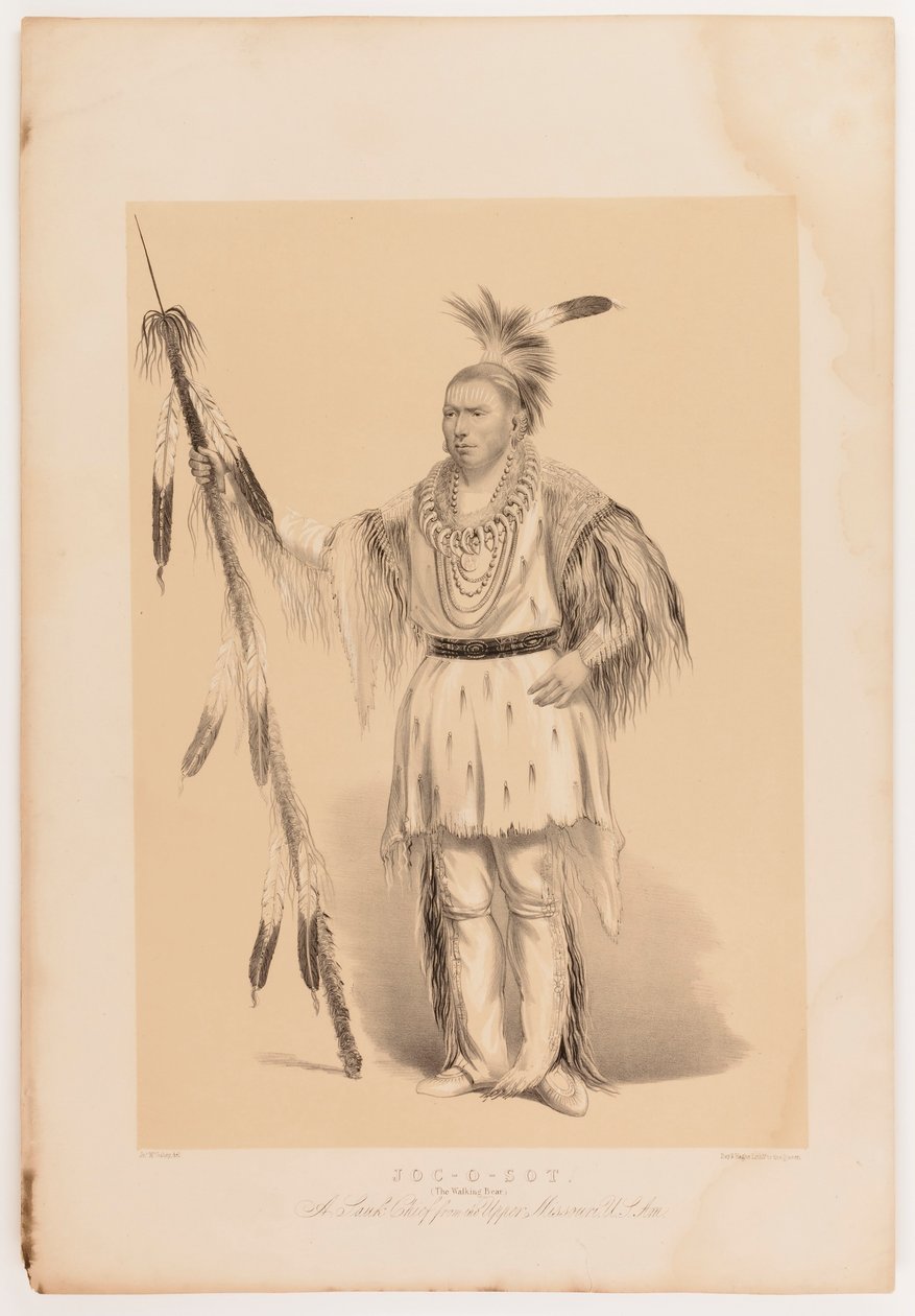 Joc-o-sot, de wandelende beer door George Catlin