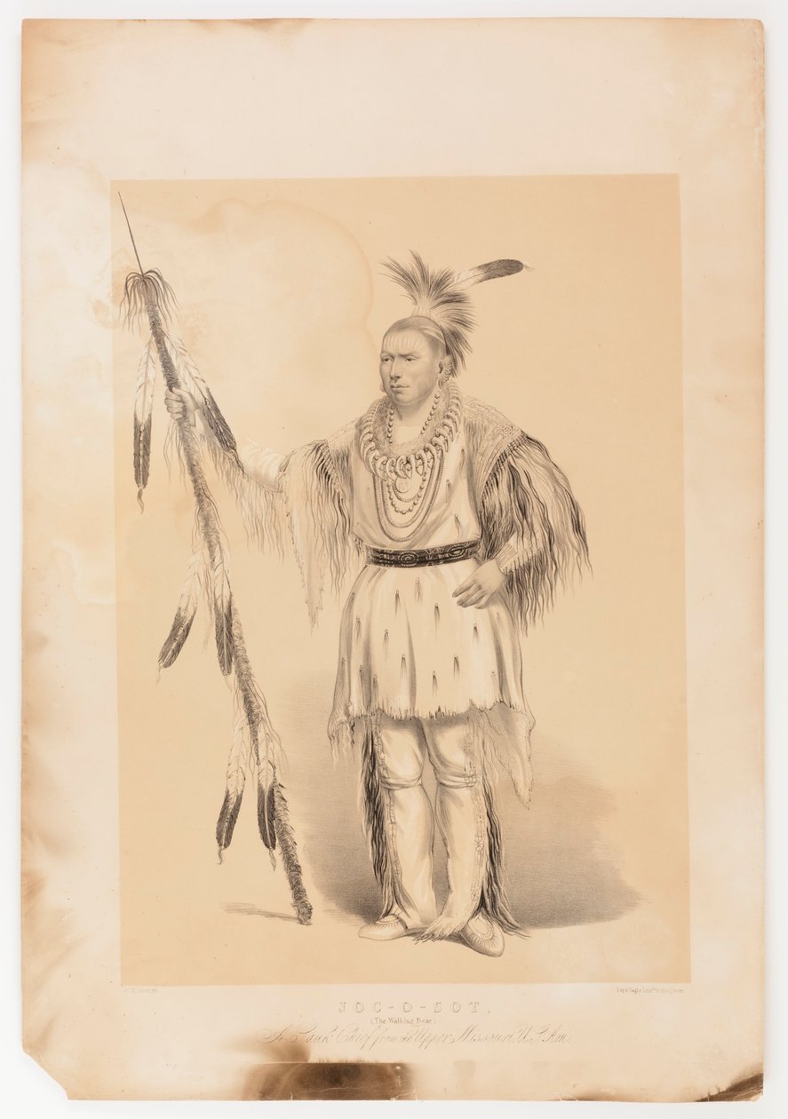 Joc-o-sot, de wandelende beer door George Catlin