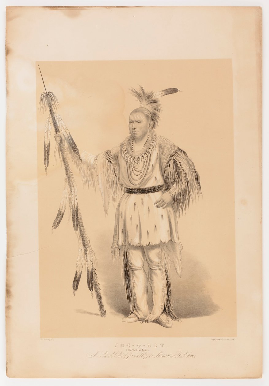 Joc-o-sot, de wandelende beer door George Catlin