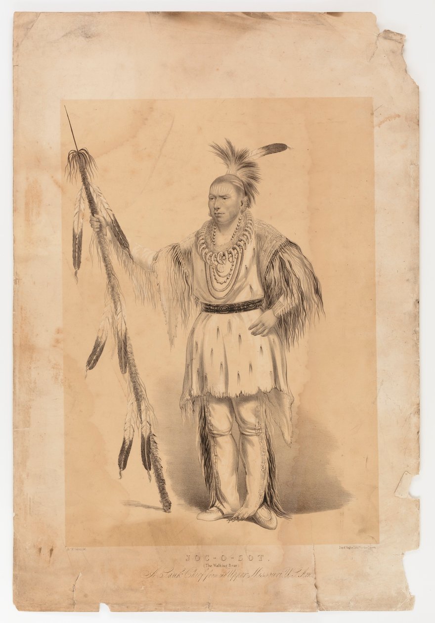 Joc-o-sot, de wandelende beer door George Catlin