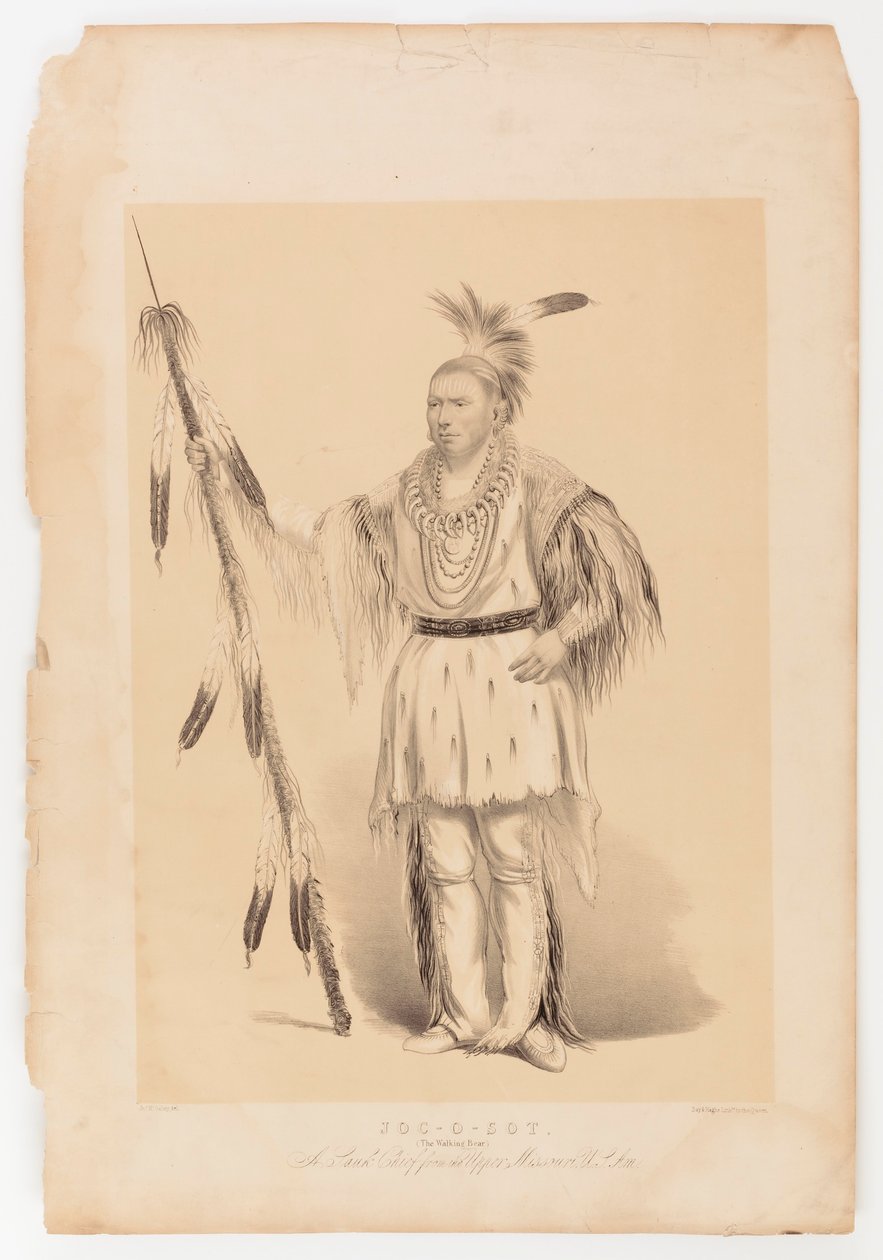 Joc-o-sot, de lopende beer door George Catlin