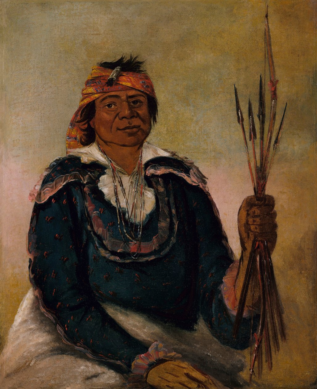 Ni-có-man, Het antwoord, Tweede opperhoofd door George Catlin