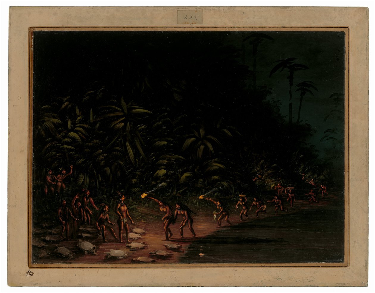 Schildpaddenjacht door George Catlin
