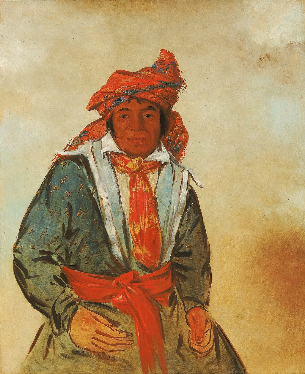 Wat-al-le-go, de dappere door George Catlin