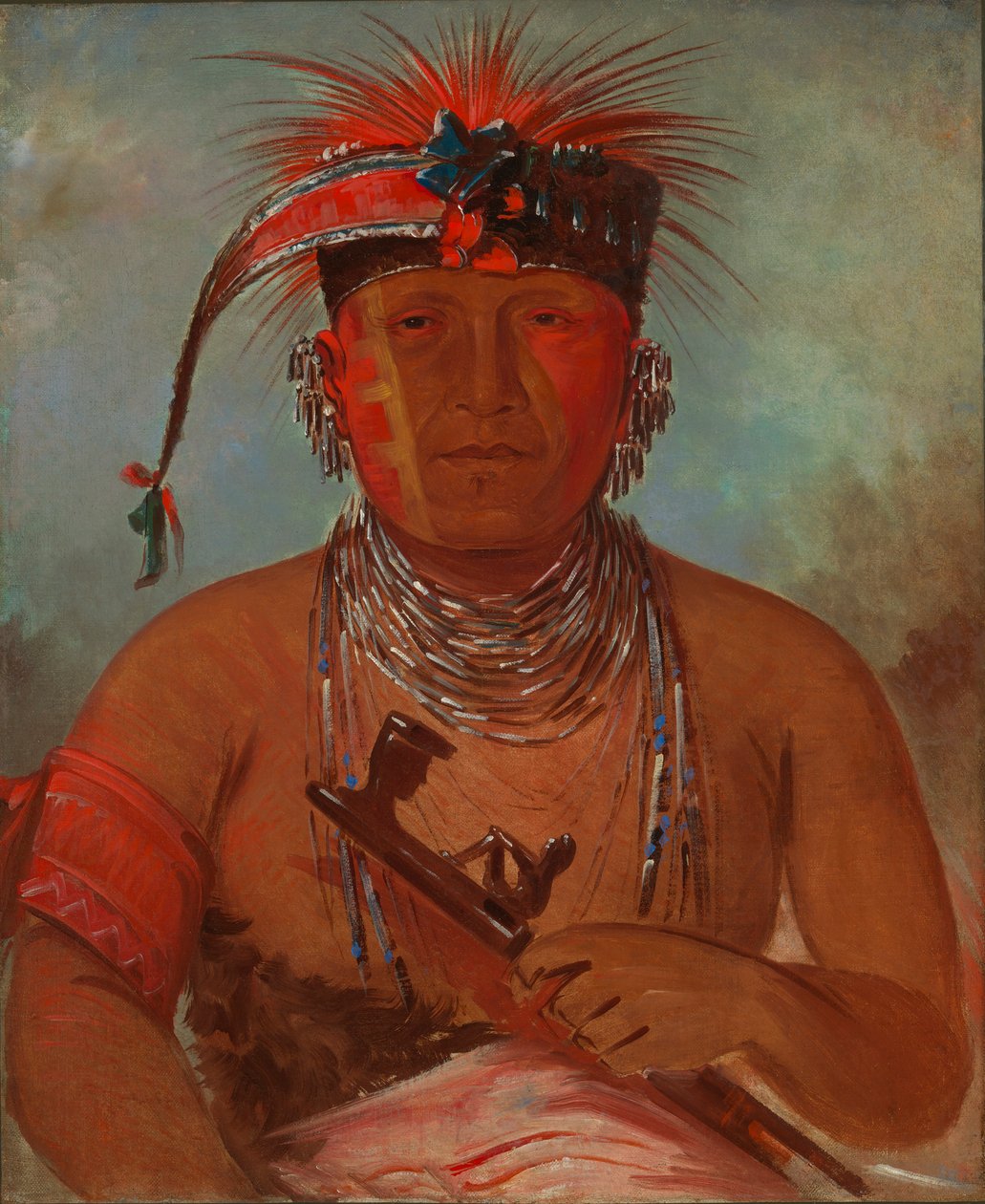 Wée-ke-rú-law, Hij die ruilt door George Catlin