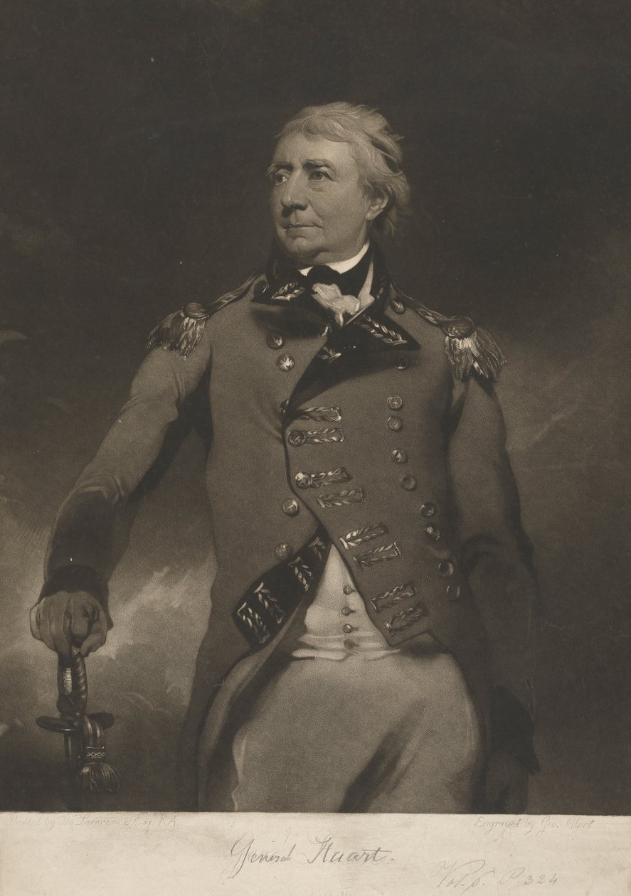 Generaal James Stuart door George Clint