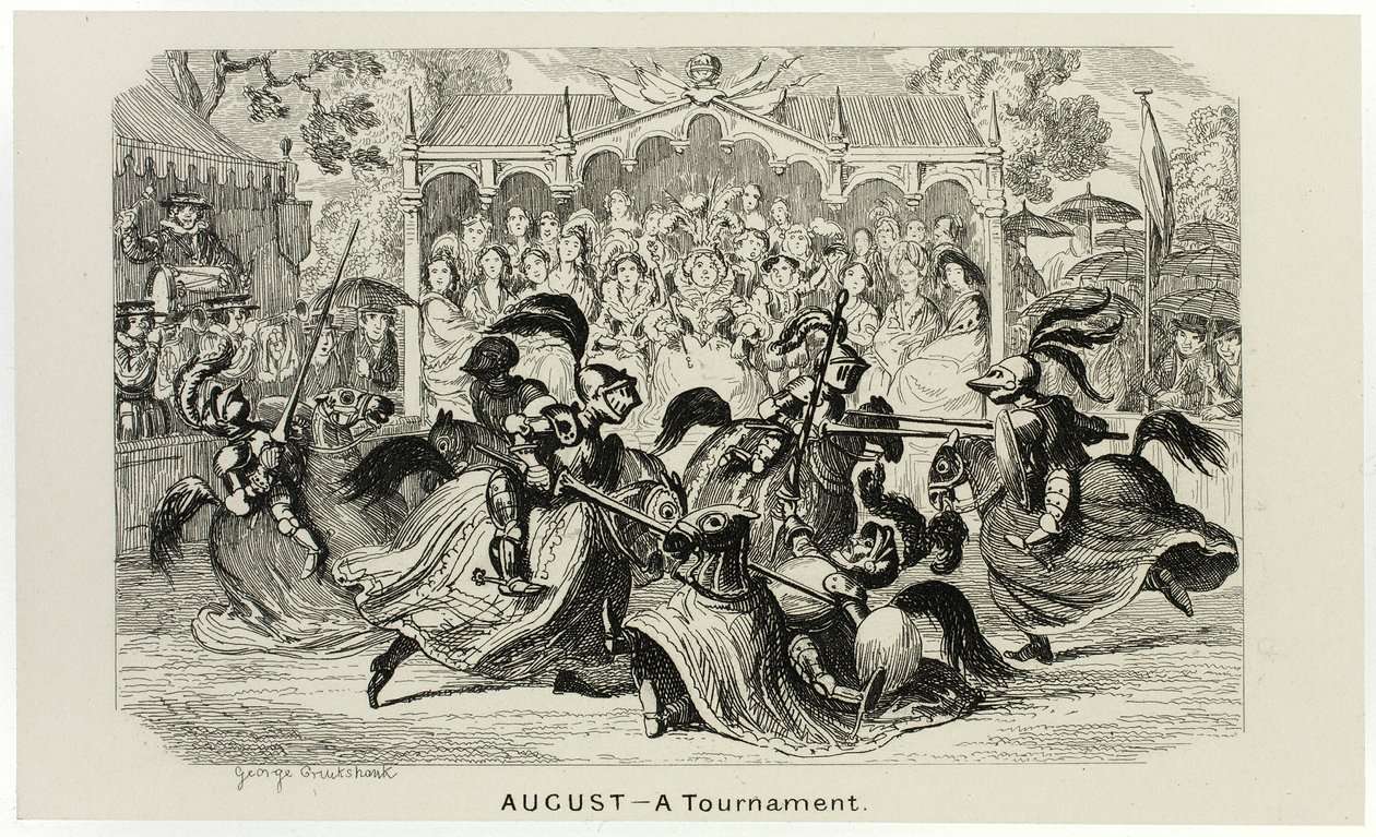 Augustus - Een Toernooi van George Cruikshank