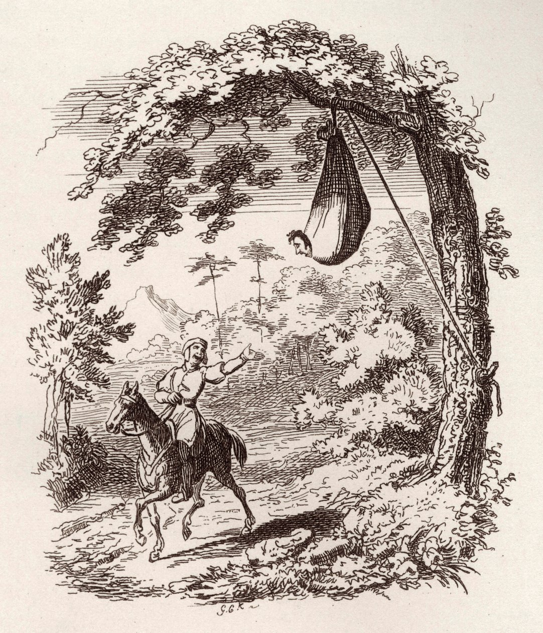 Broers Grimm Kinder- en door George Cruikshank