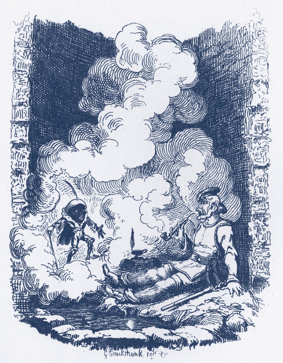 Broers Grimm Kinder- en door George Cruikshank