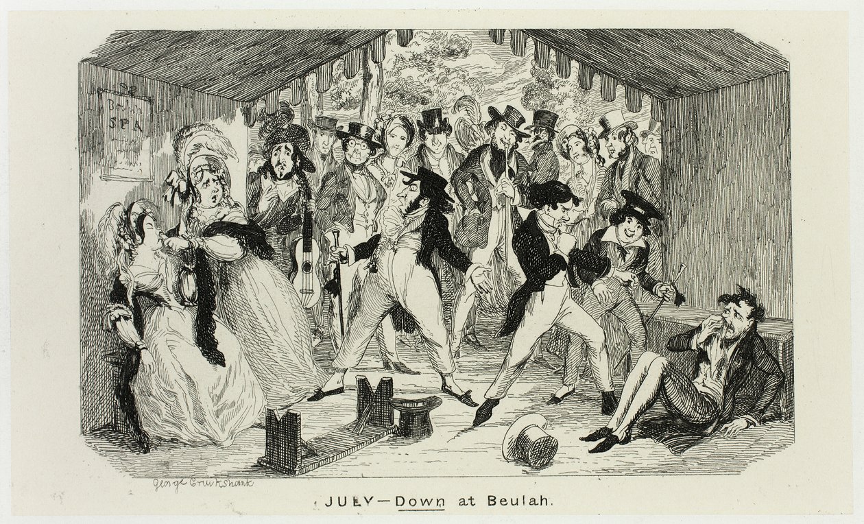 Juli - Down at Beulah van George Cruikshank