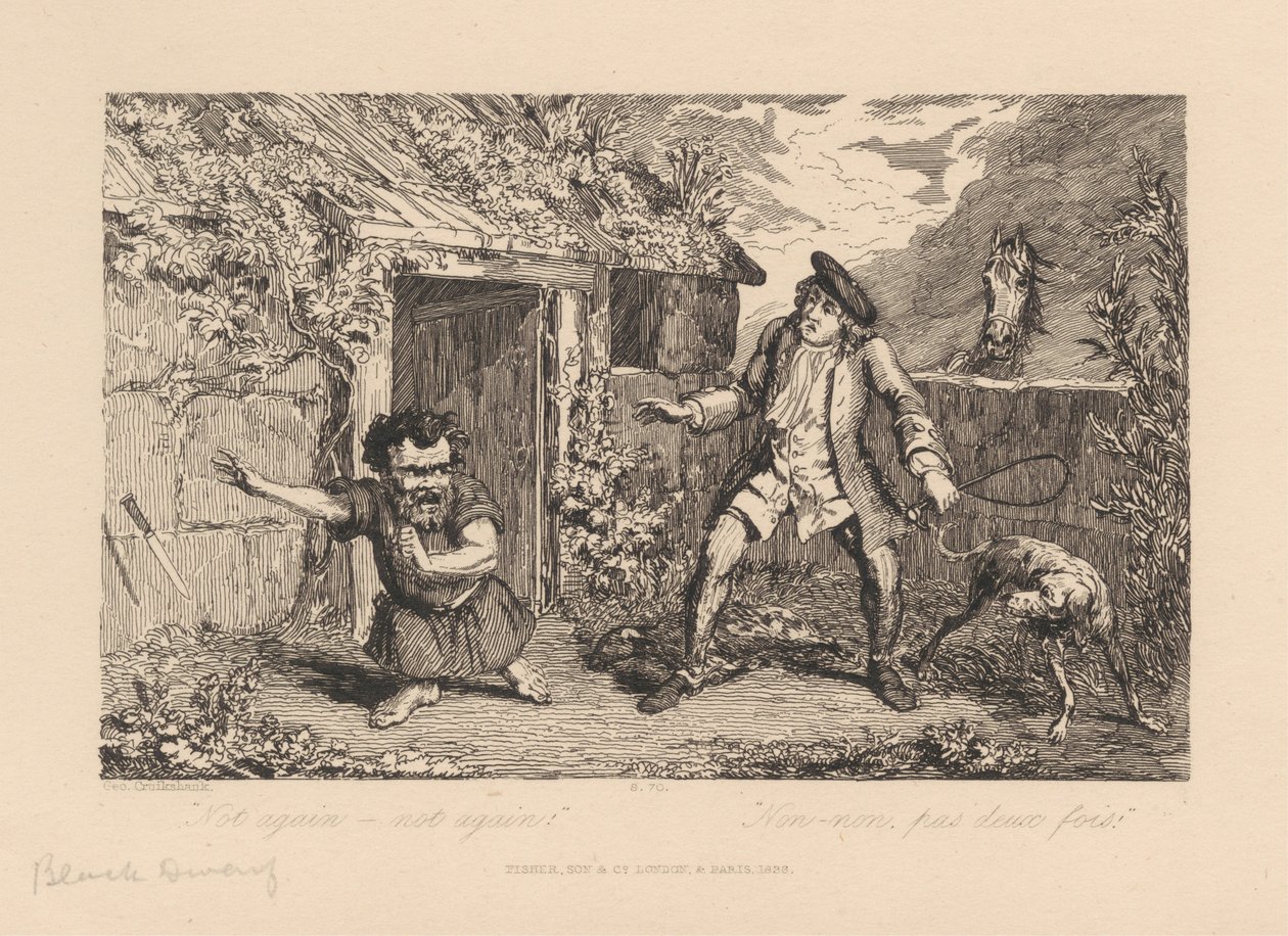 Niet weer – Niet weer door George Cruikshank