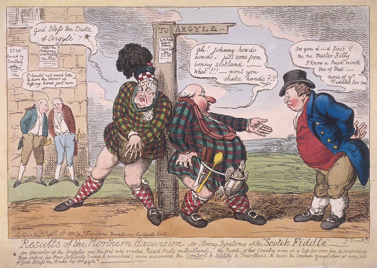 Resultaten van de noordelijke excursie door George Cruikshank