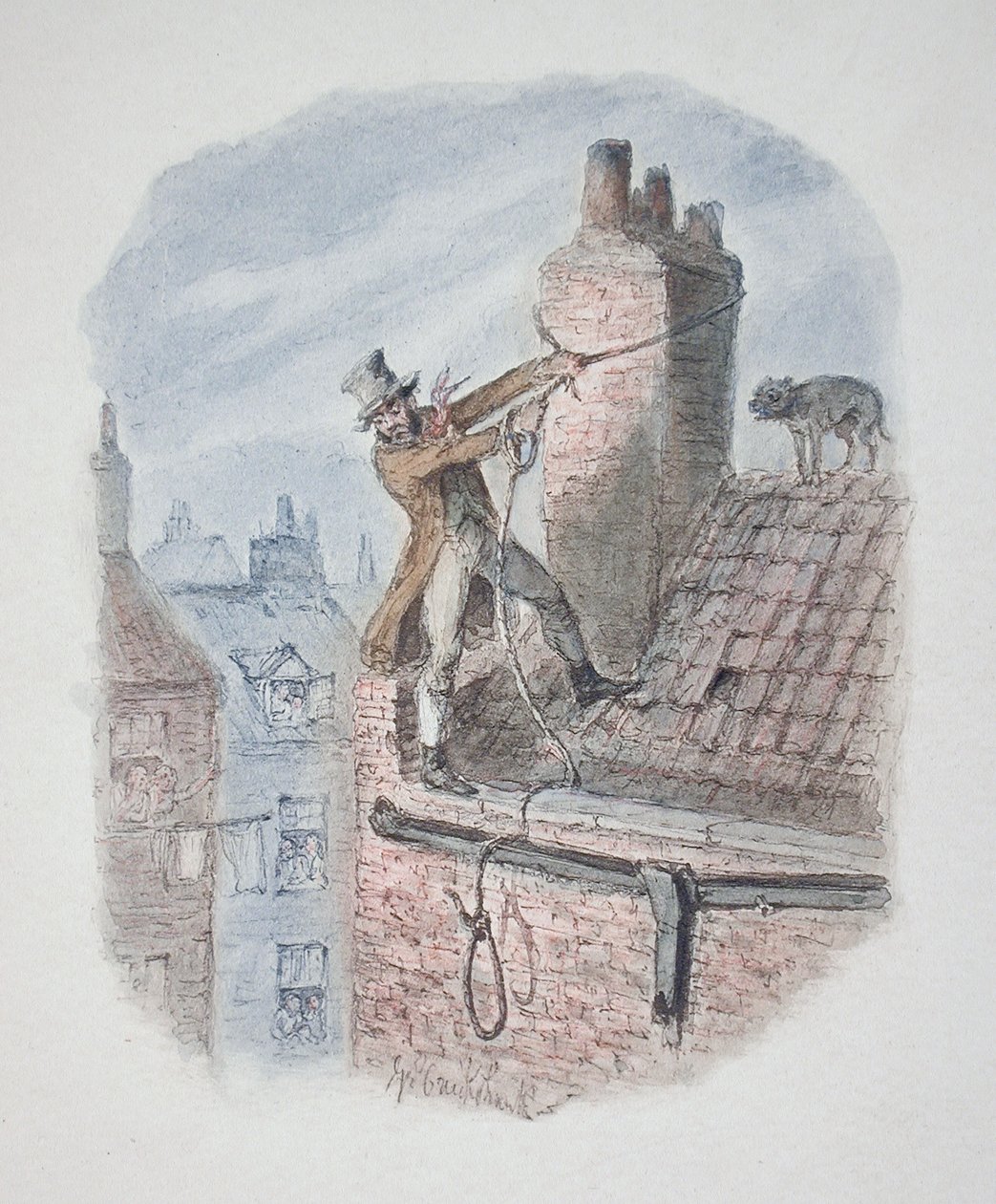 De laatste kans door George Cruikshank