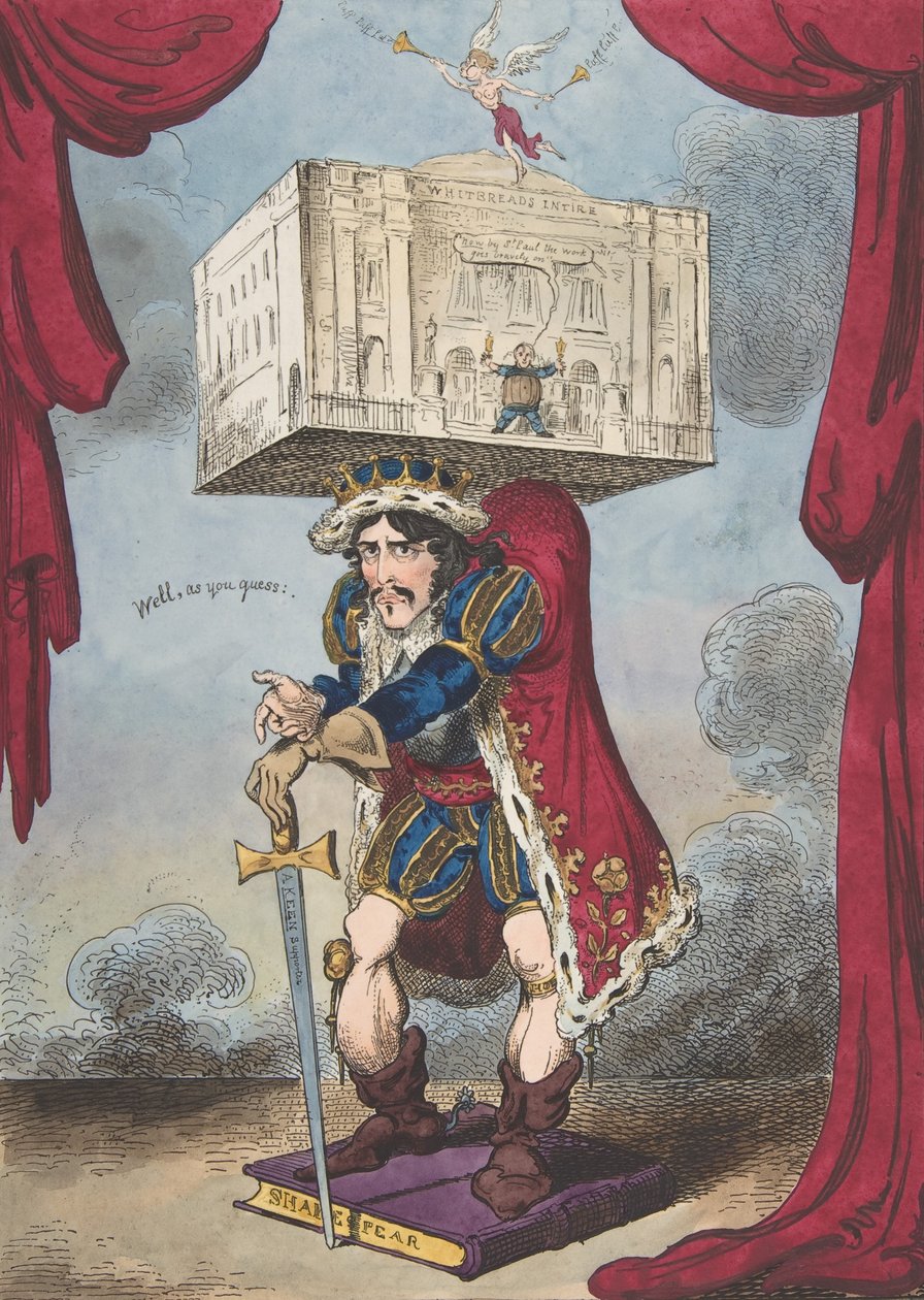 De Theatrale Atlas, 7 mei 1814 door George Cruikshank